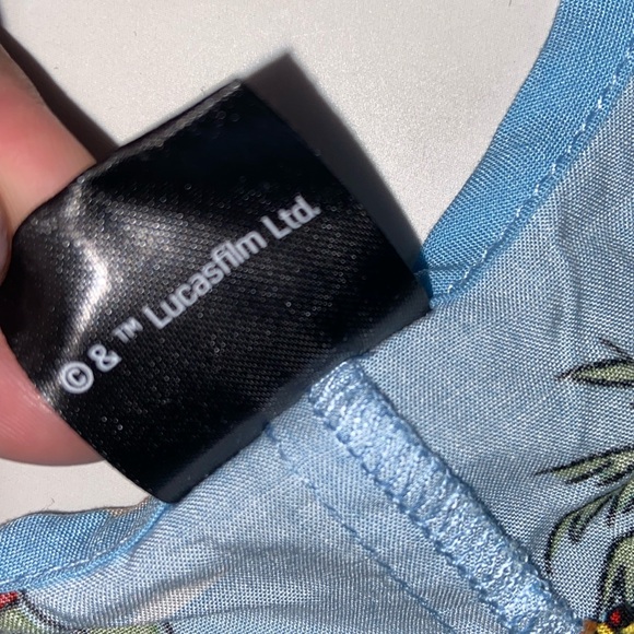 STAR WARS Baby Matching Sleeveless Romper Size 3-6 Months - Picture 6 of 10